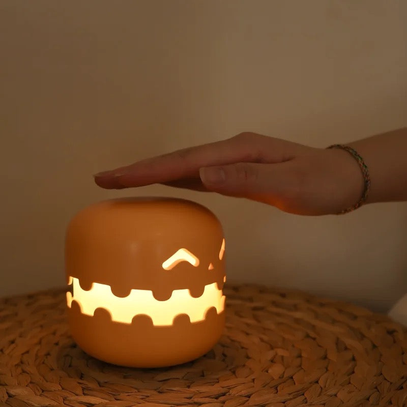 Pumpkin Ghost Face Nightlight