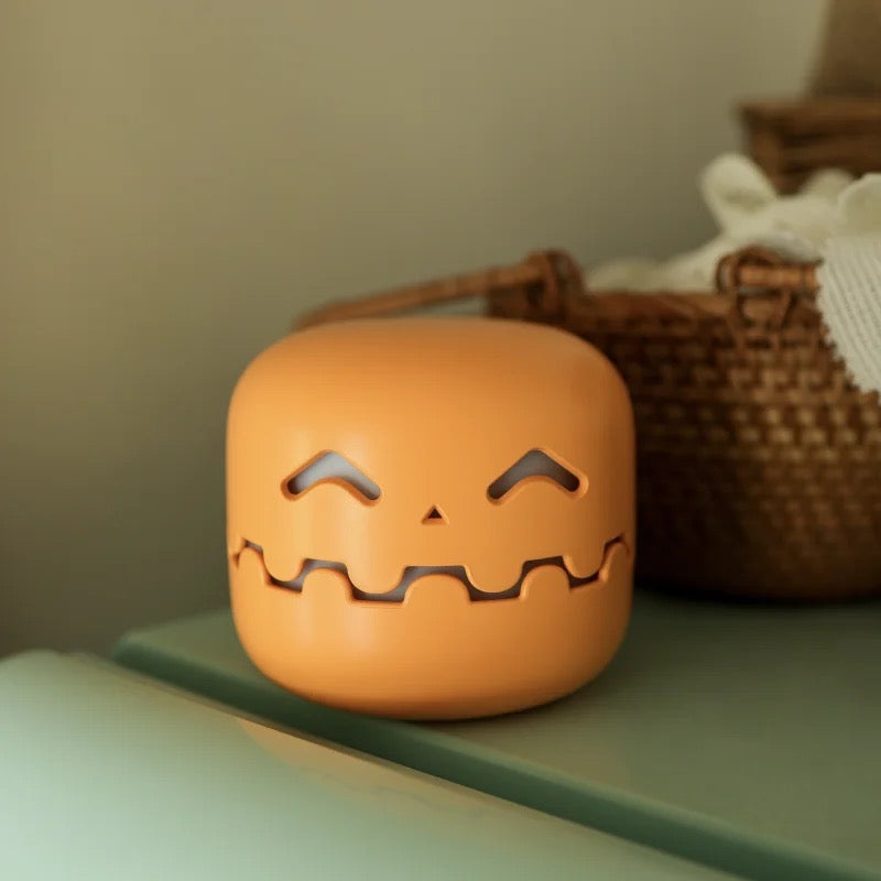 Pumpkin Ghost Face Nightlight