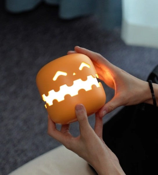 Pumpkin Ghost Face Nightlight